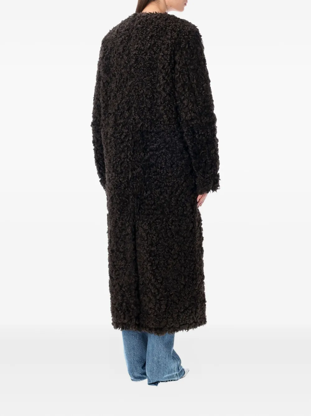 Stand Studio Renata Single-breasted Coat In Black