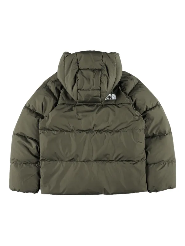 The North Face Kids フーデッド パデッドコート | グリーン | FARFETCH JP