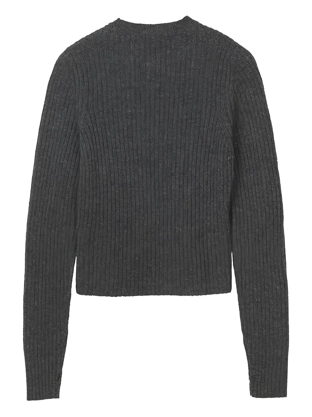 Cecilie Bahnsen Blas Nordic Rib Sweater In Gray