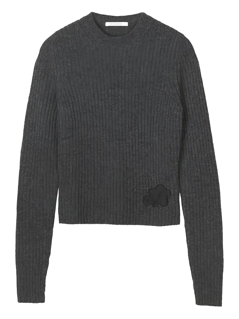 Cecilie Bahnsen Blas Nordic Rib Sweater In Gray