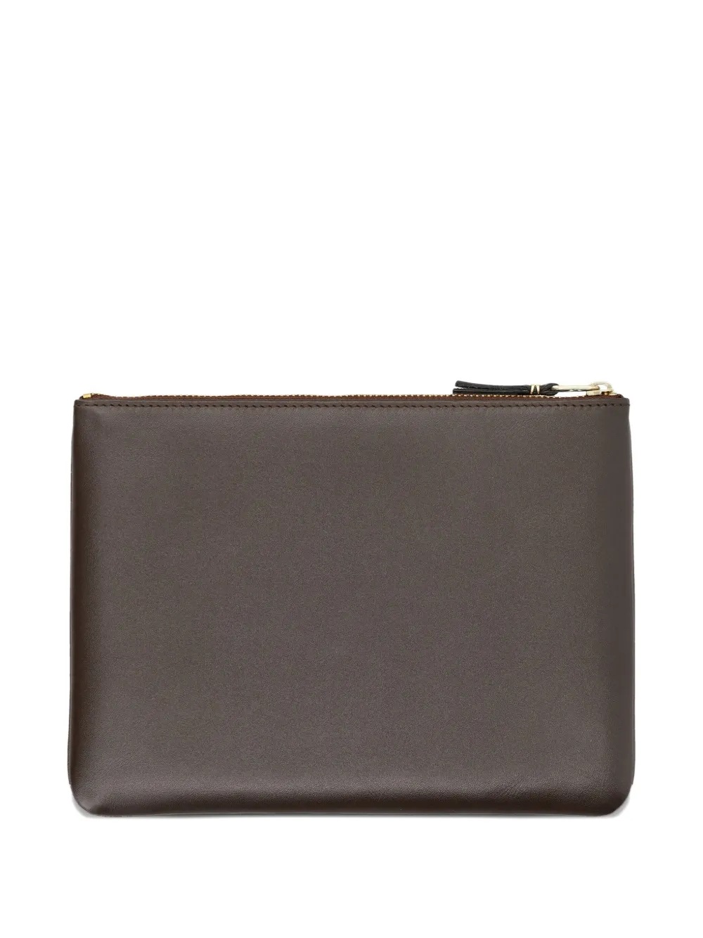 Comme Des Garçons Wallet clutch met rits - Bruin