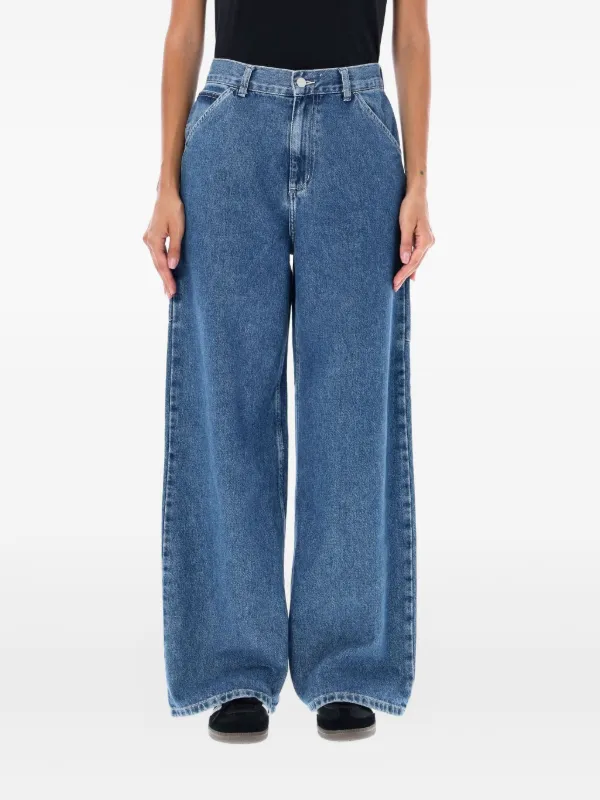 Carhartt WIP Jen stone-washed Jeans Blue FARFETCH PH