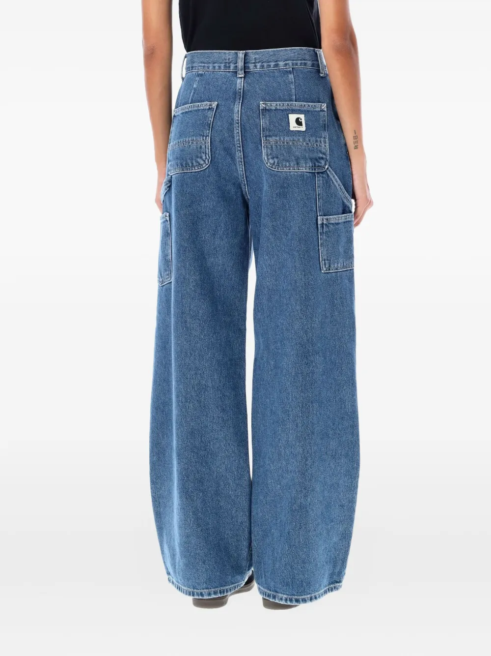Carhartt Jen Stone-washed Jeans In Blue