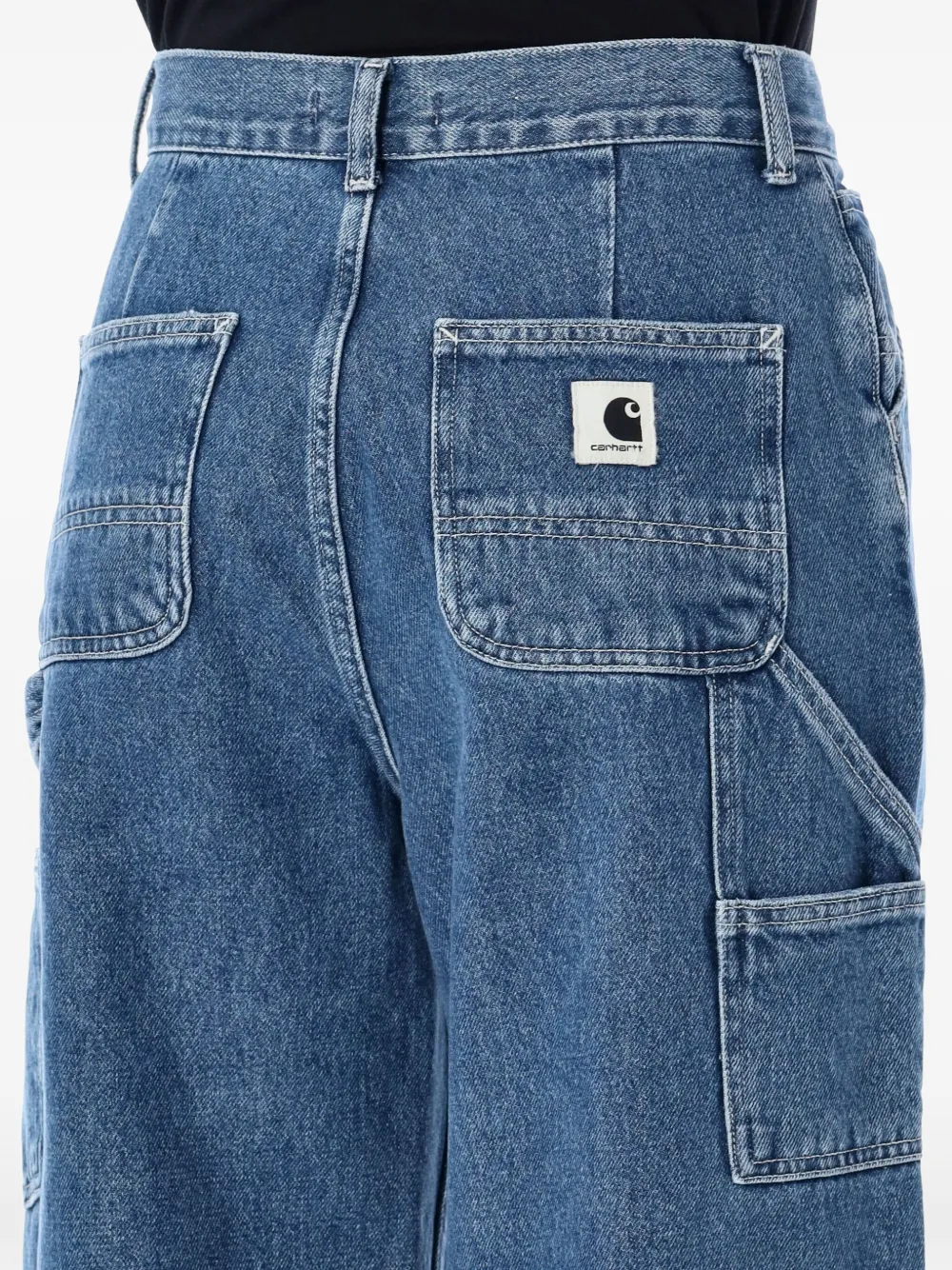Carhartt Jen Stone-washed Jeans In Blue