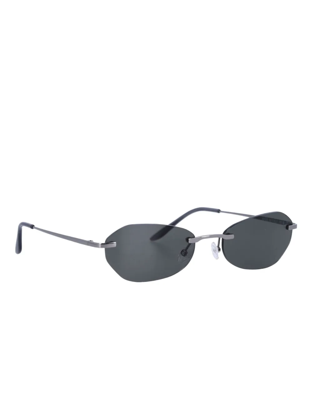 OUR LEGACY Adorable oval-frame sunglasses - Zwart