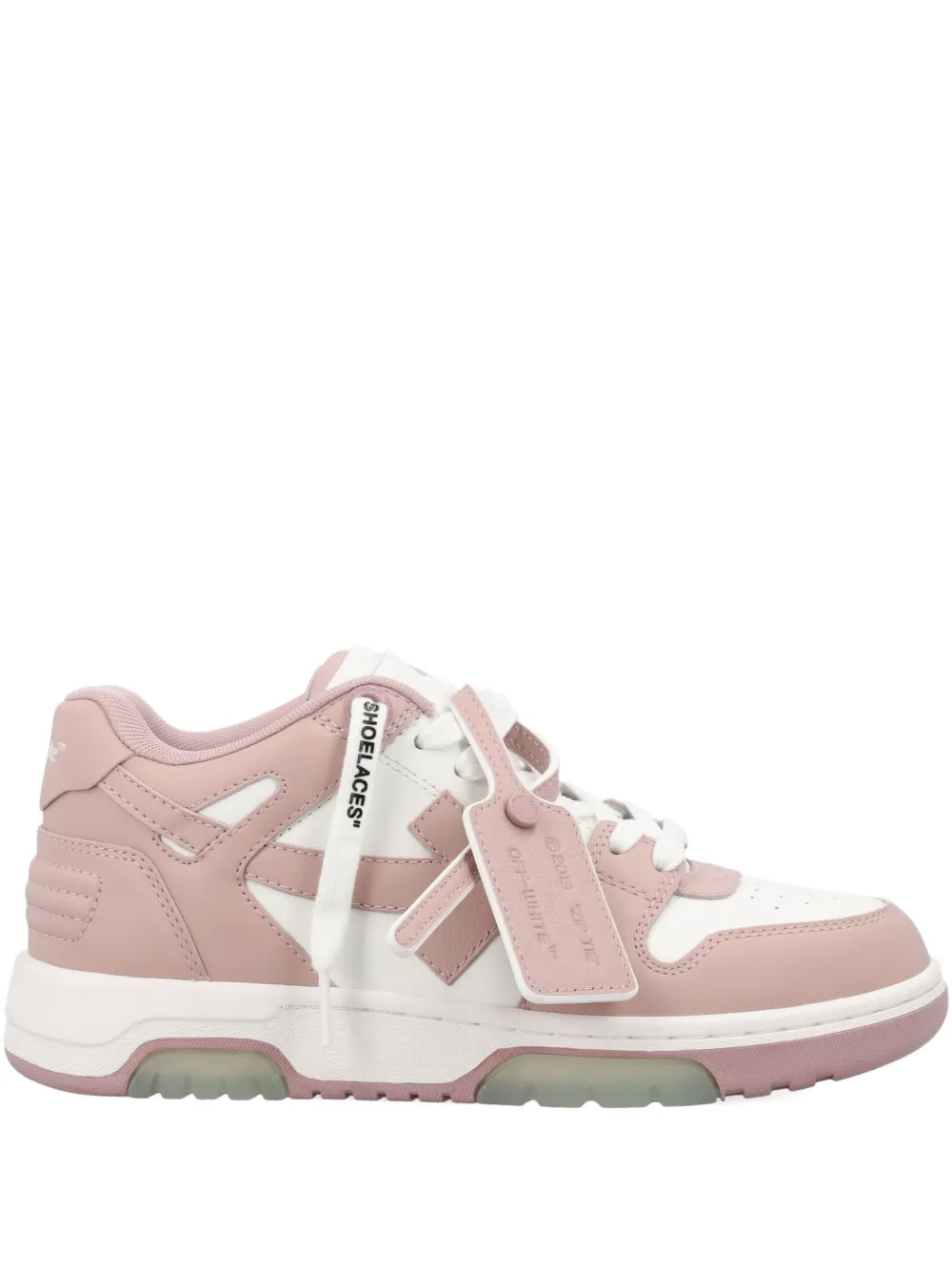 Off-White アローモチーフ スニーカー - ピンク Off-White アローモチーフ スニーカー - ピンク