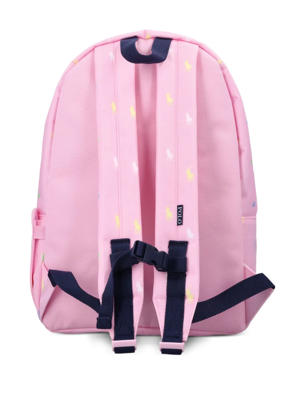 POLO RALPH LAUREN KIDS Rugzak met ponyprint Roze