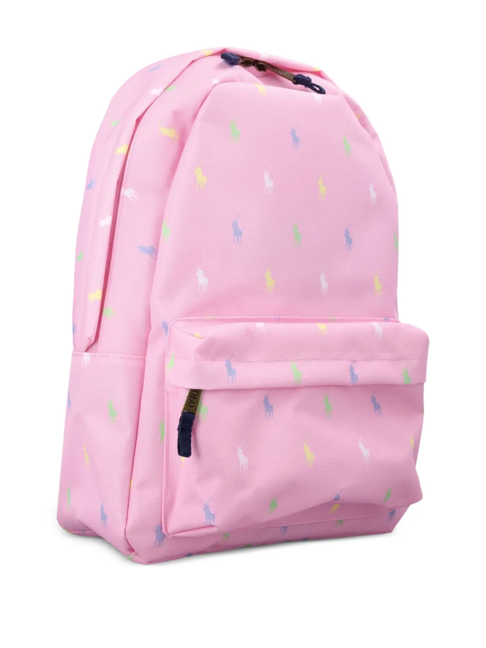 POLO RALPH LAUREN KIDS Rugzak met ponyprint Roze