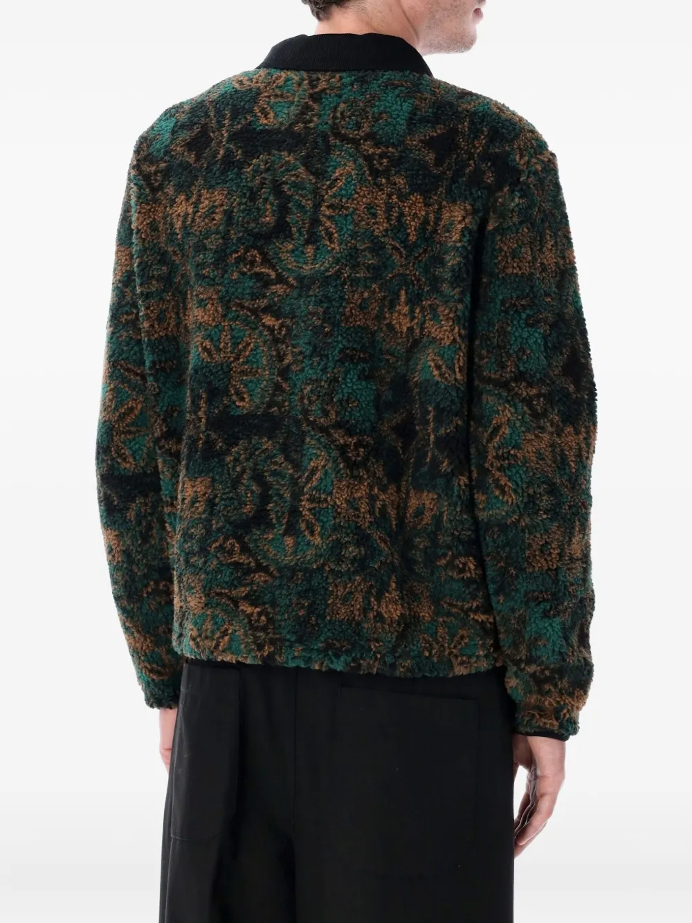 Rvca zip-up patterned shirt jacket | Shirt Jackets | Image 2