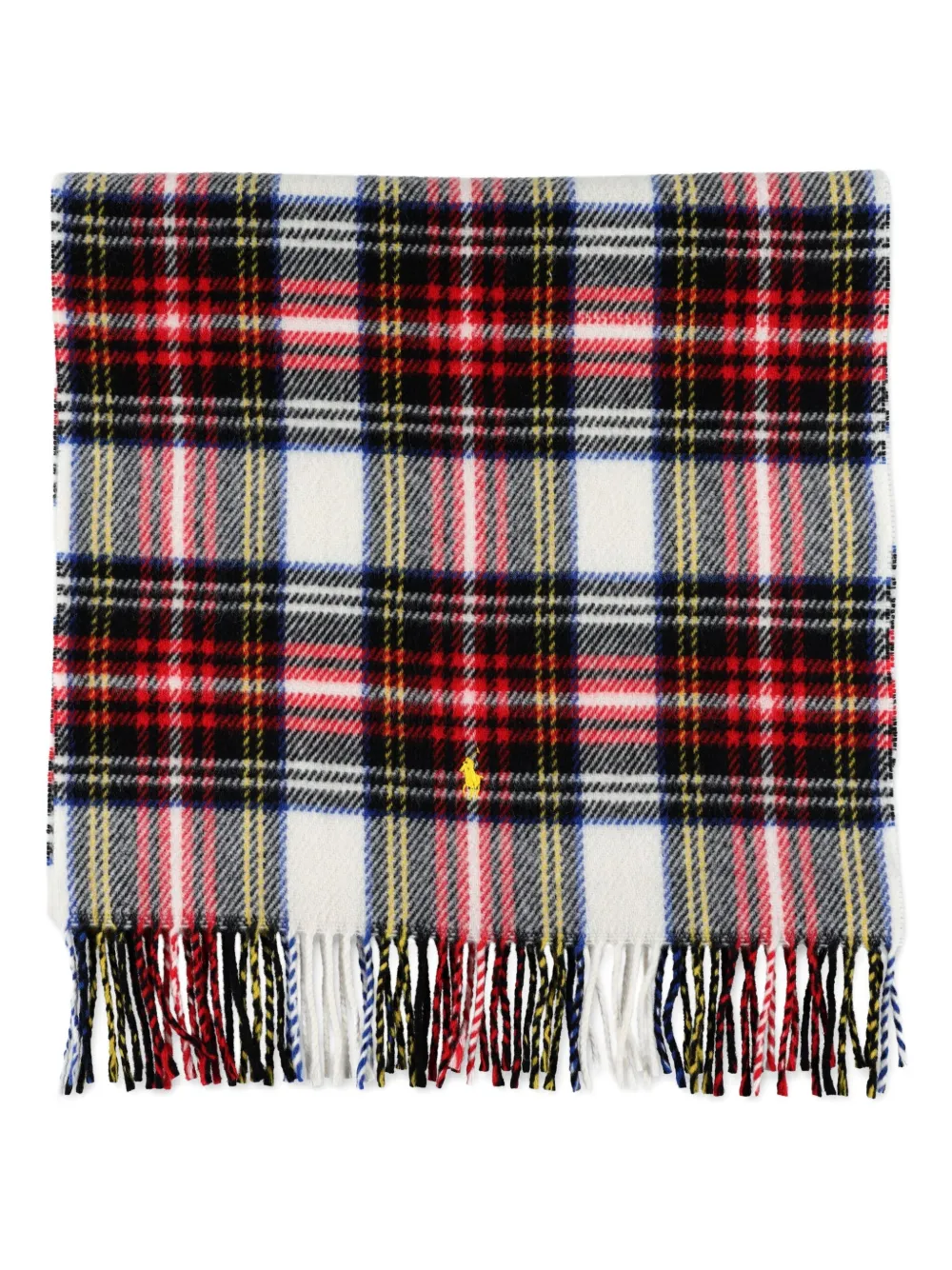 Polo Ralph Lauren checkered scarf | Red | Image 1