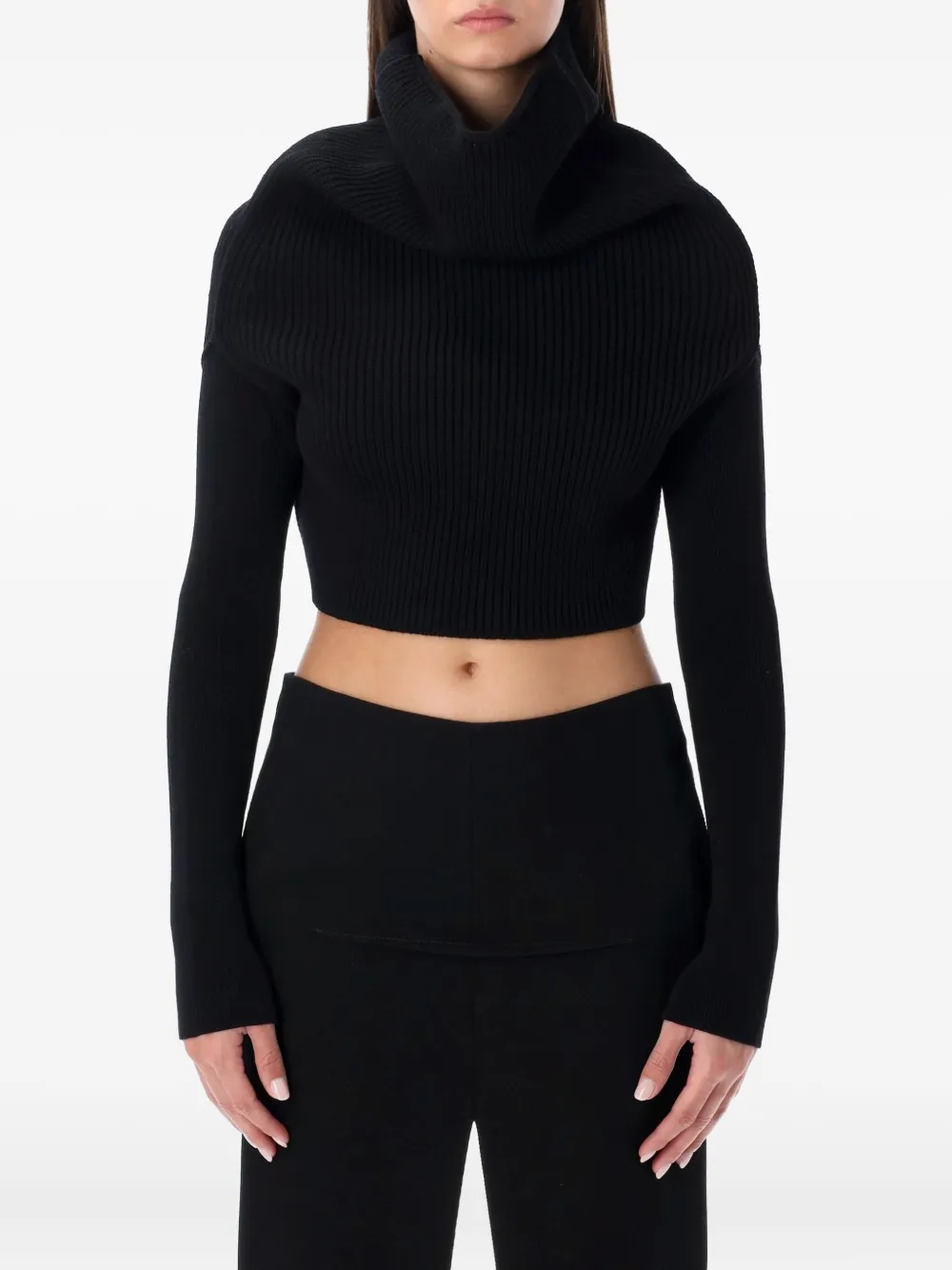 Rick Owens suéter con cuello desbocado | negro | Image 1