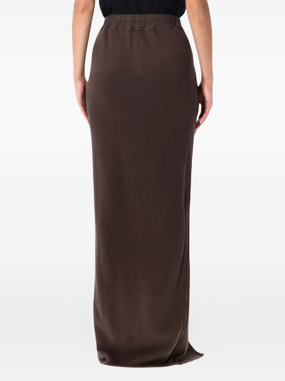 Rick Owens DRKSHDW Phleg Pillar drawstring slit skirt | Straight Skirts | Image 2