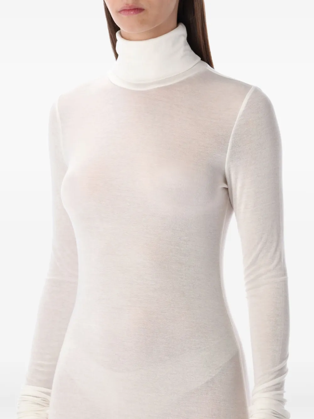 The Garment Maxi-jurk met col Beige