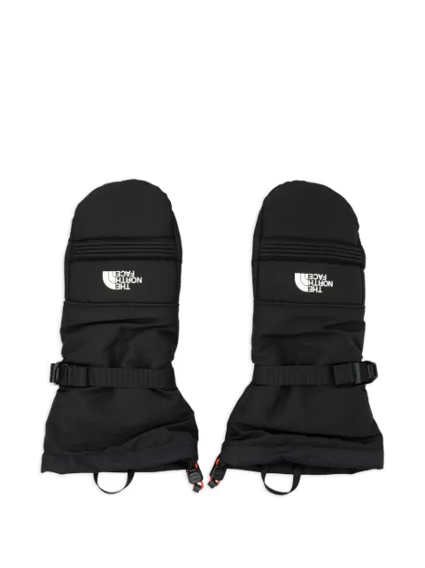 The North Face buckle ski gloves