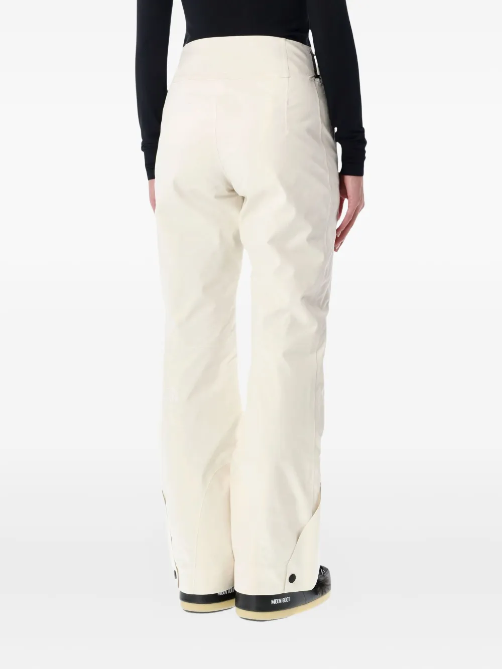 The North Face button zip skiwear trousers - Wit