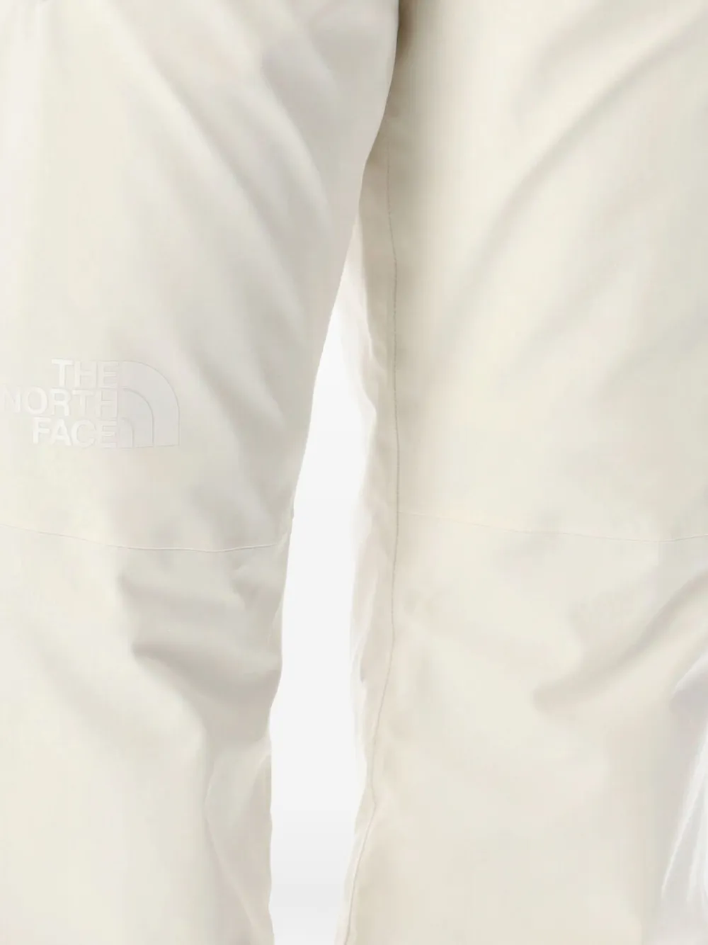 The North Face Button Zip Skiwear Trousers In White