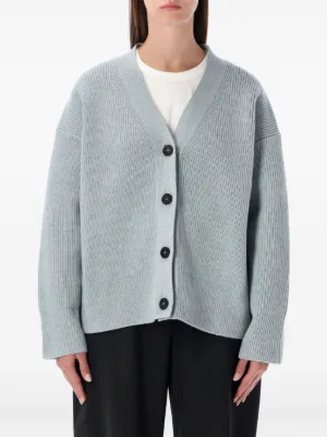 Studio Nicholson Vネック カーディガン | ブラウン | FARFETCH JP