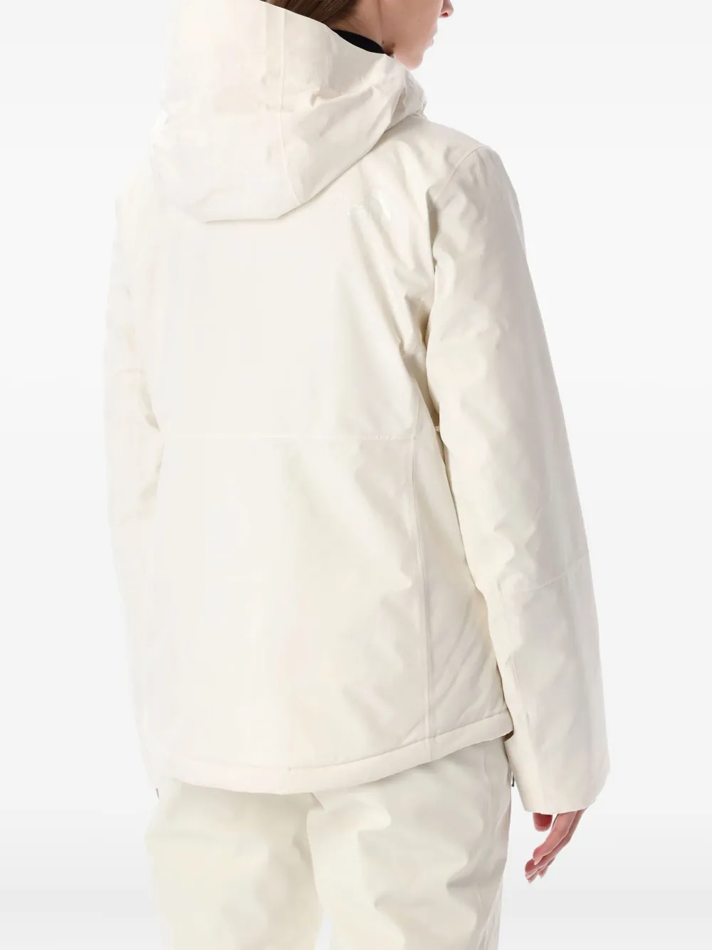 The North Face hooded zip skiwear jacket - Wit
