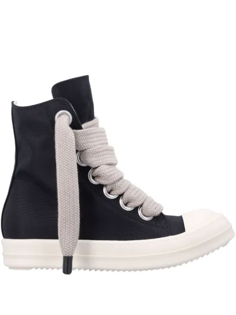 Rick Owens DRKSHDW lace-up zip-up sneakers