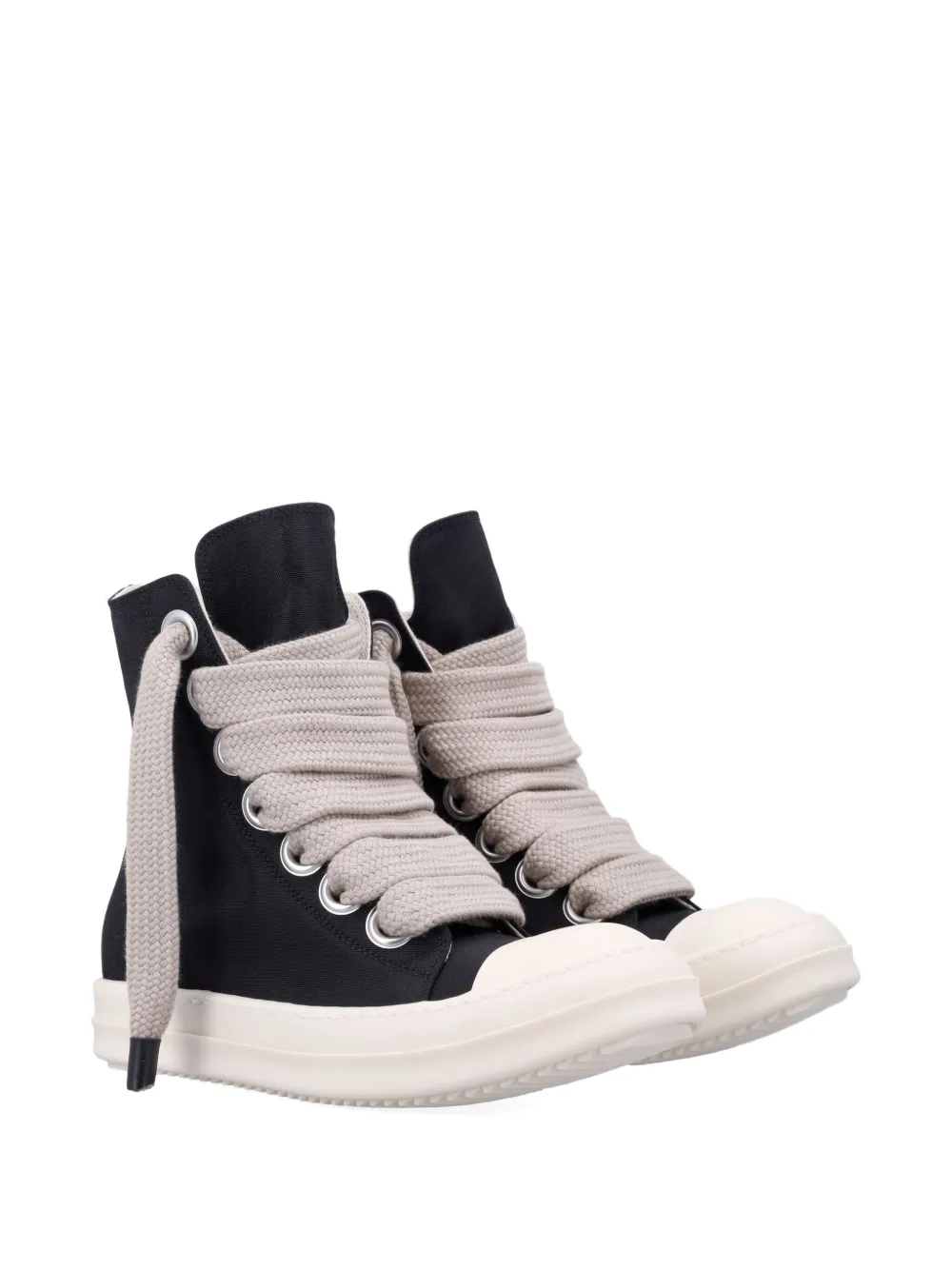 Rick Owens DRKSHDW lace-up zip-up sneakers | High-Tops | Image 2