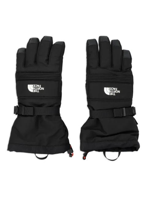 The North Face buckle ski gloves