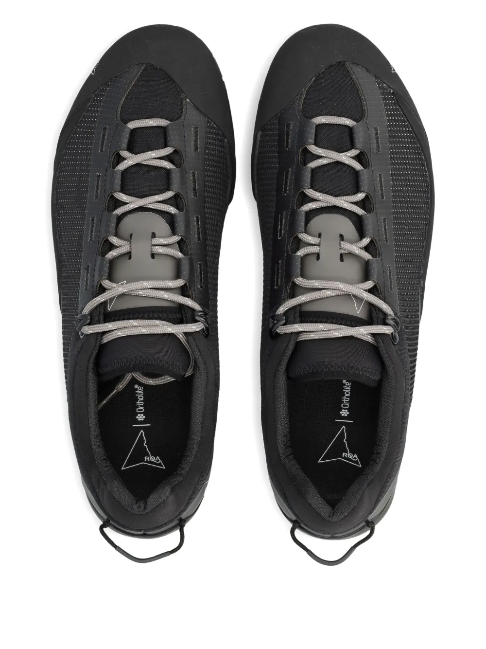 ROA Sneakers met vlakken Zwart