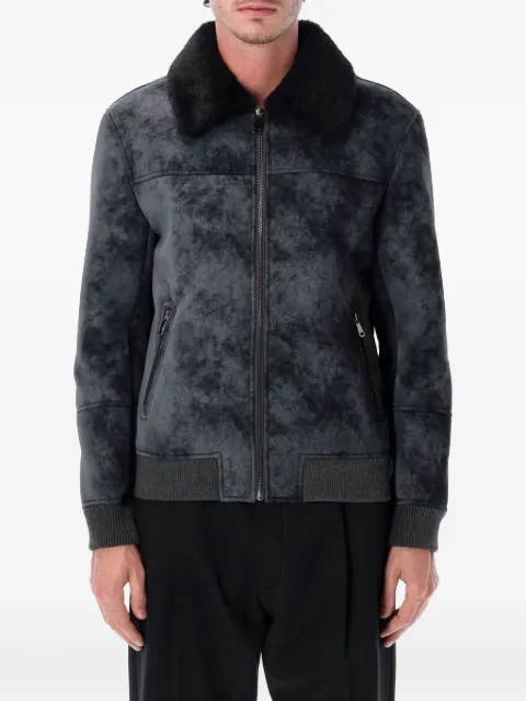 Sword جاكيت بومبر جلد