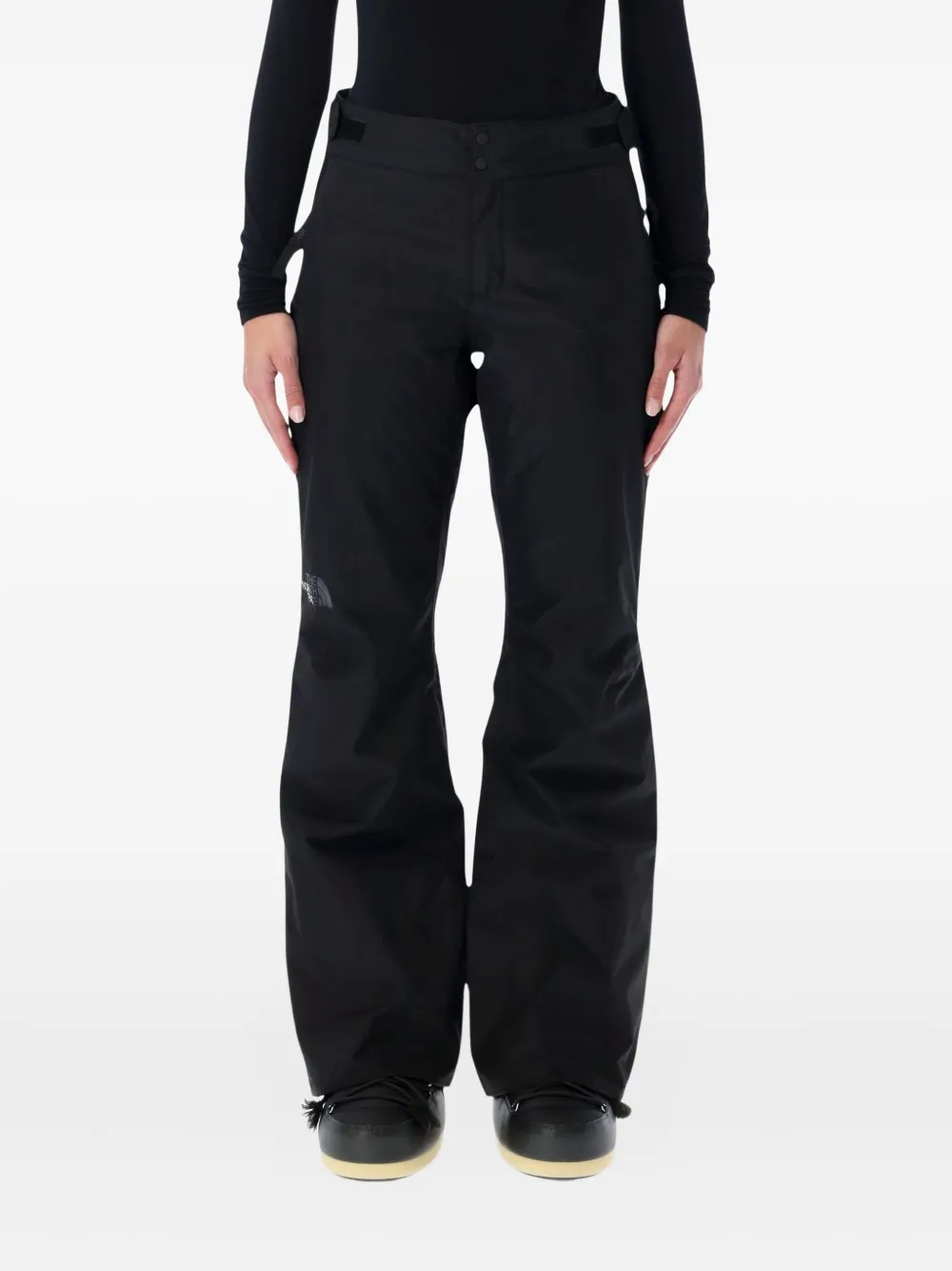 The North Face Logo Skiwear Trousers In Black