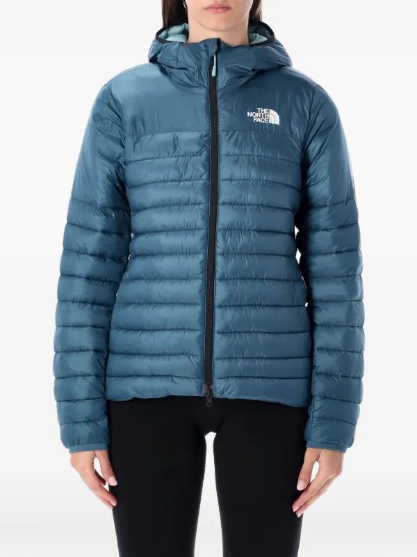The North Face フーデッド キルティングジャケット | ブルー