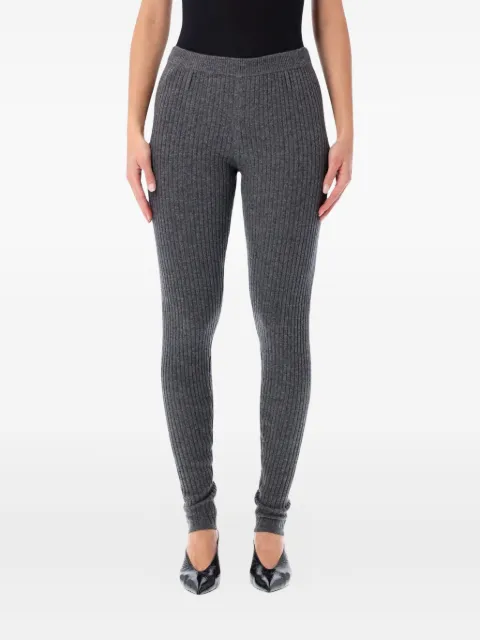 The Garment ribbed-knit belt-loops leggings