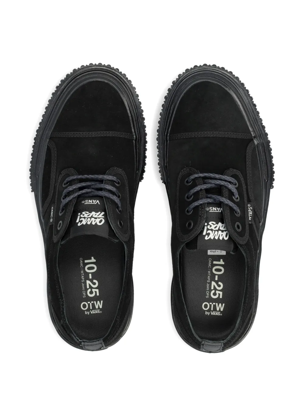 Vans Otw by x Wtaps x Oamc Seylynn sneakers met plateauzool Zwart