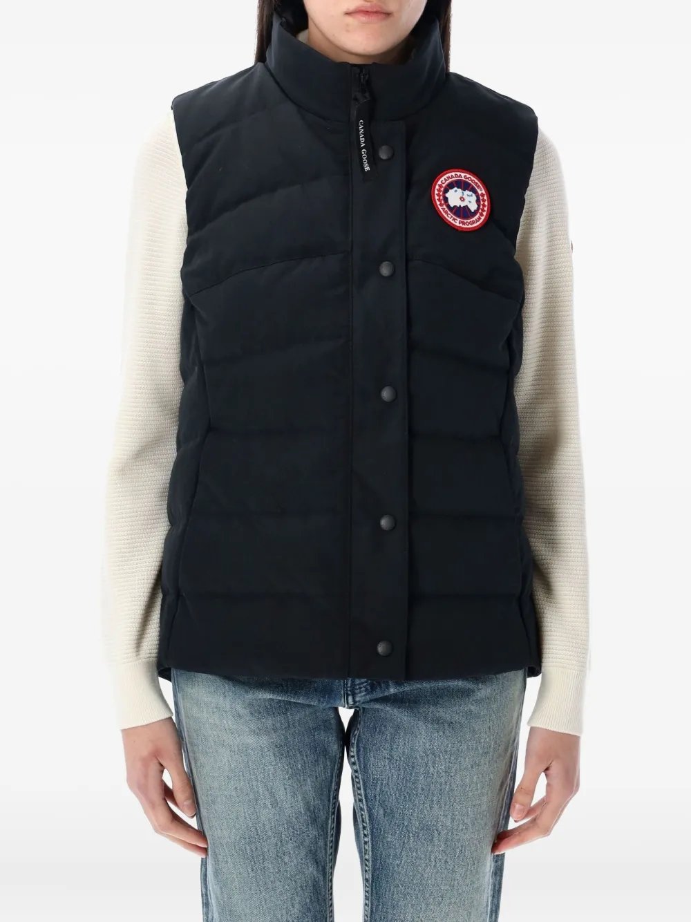Canada Goose パデッドベスト - ブラック Canada Goose パデッドベスト - ブラック