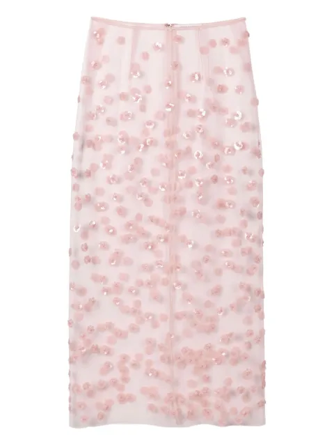 Cecilie Bahnsen Gusskirt sequin skirt