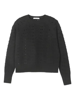CECILIE BAHNSEN：ニット CECILIE BAHNSEN（セシリーバンセン）ニット・セーター 黒 サイズ:XS/S
