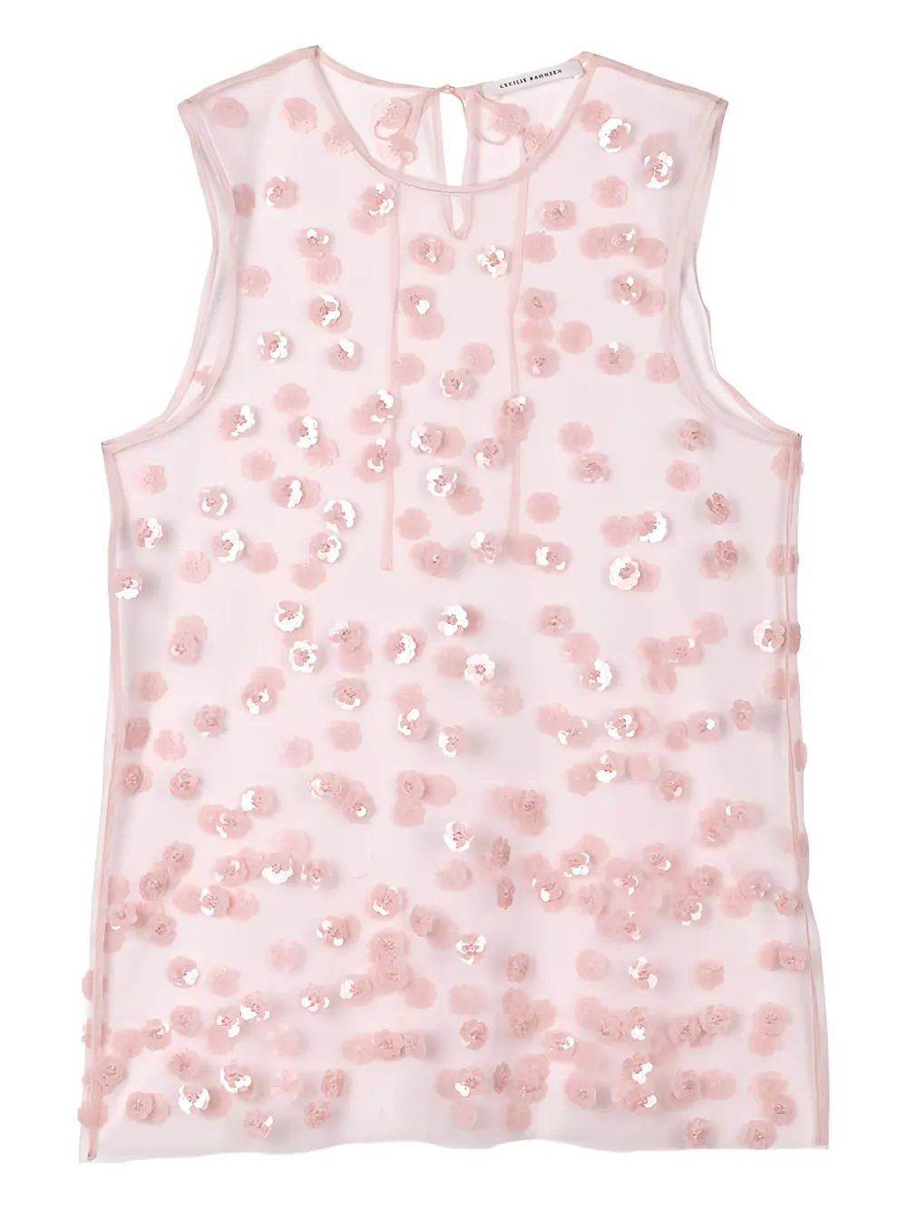 Cecilie Bahnsen top Utania | rosado | Image 1