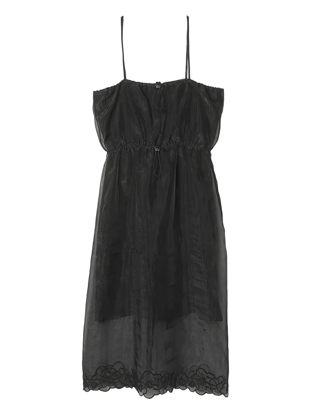 Cecilie Bahnsen Barr drawstring dress | Black | Image 1