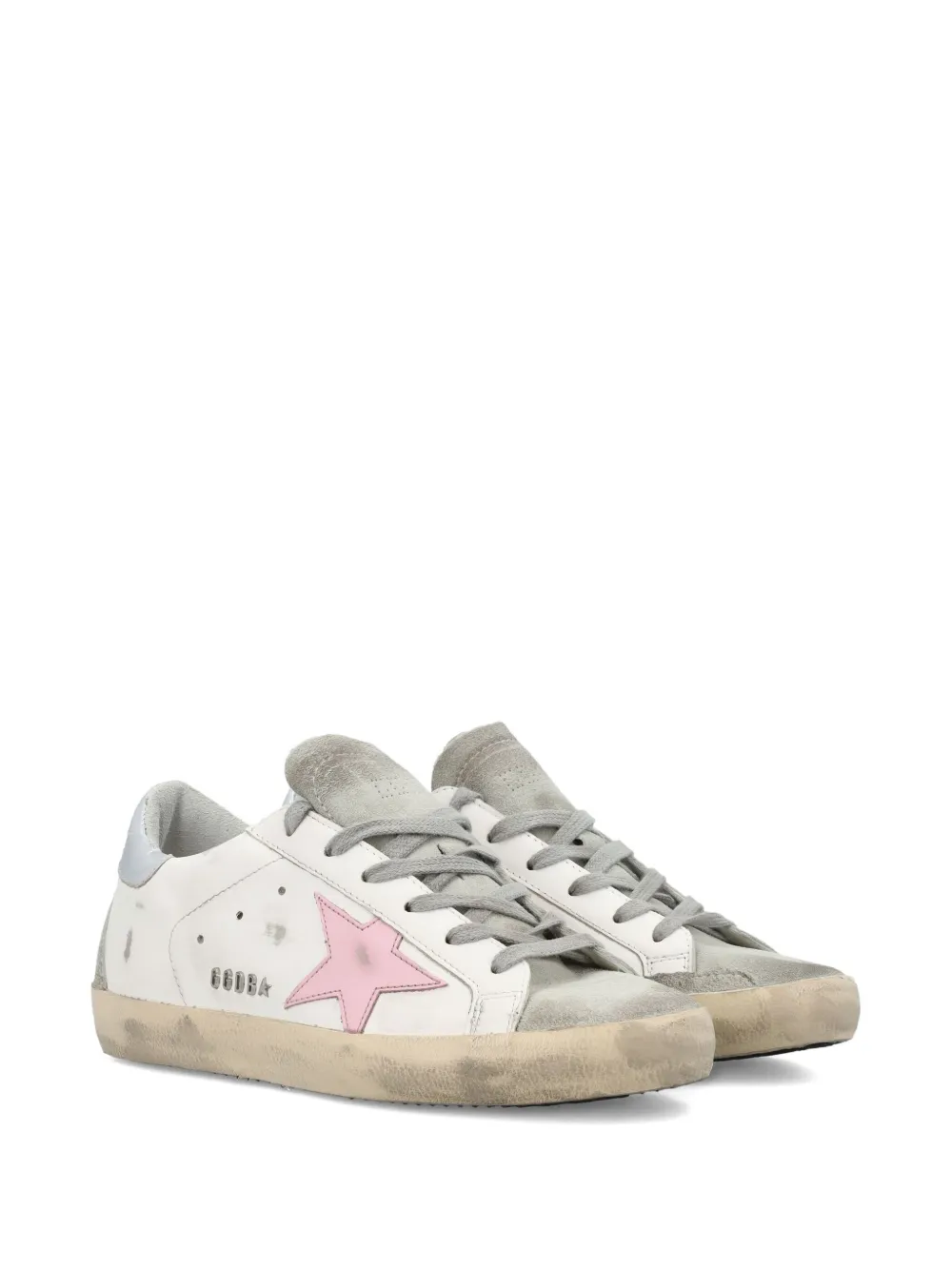 Golden Goose Super-Star leren sneakers Wit