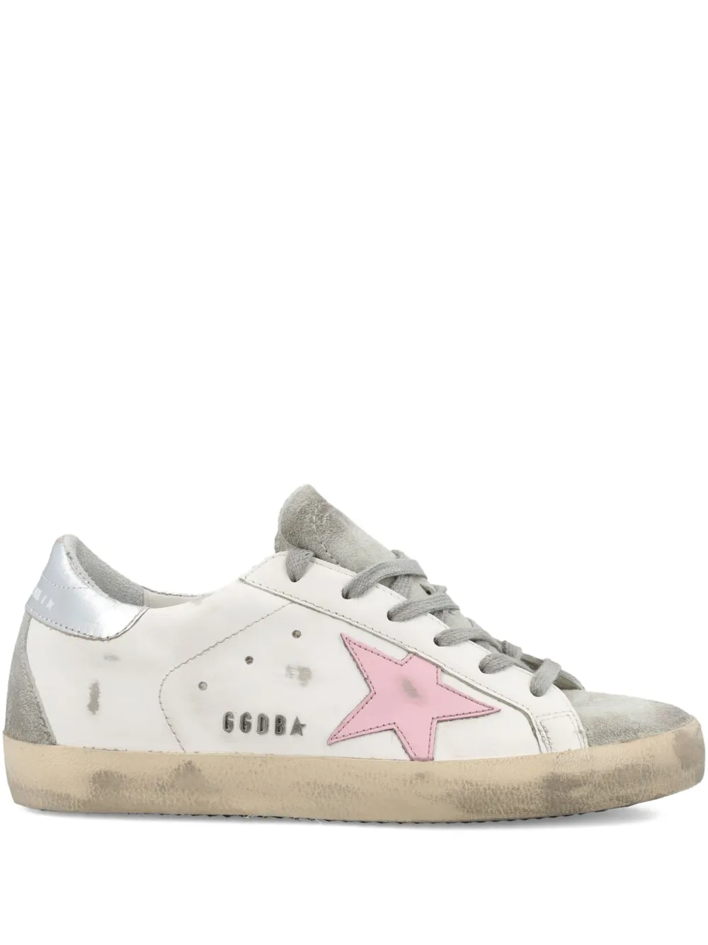 Golden Goose Super-Star leren sneakers Wit