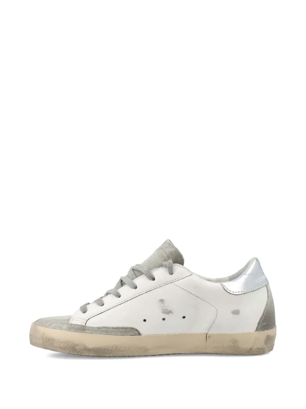 Golden Goose Super-Star leren sneakers Wit
