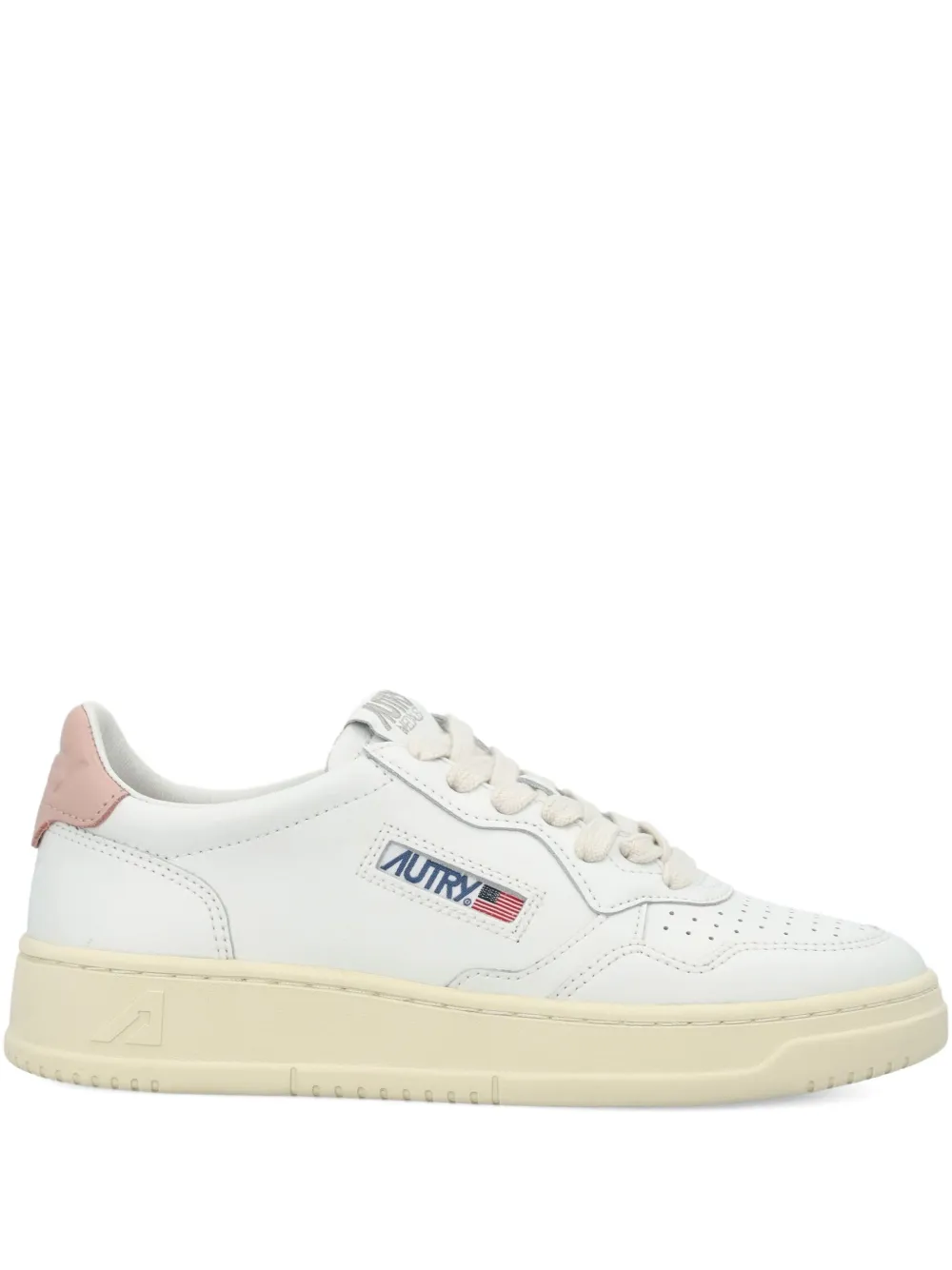 Autry Medalist Logo-patch Sneakers In White