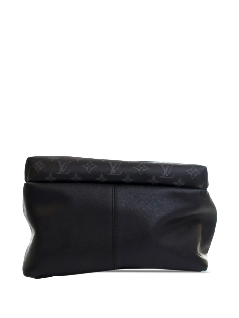 Pre-owned Louis Vuitton 2019-2025 Taigarama Eclipse Discovery Backpack In Black