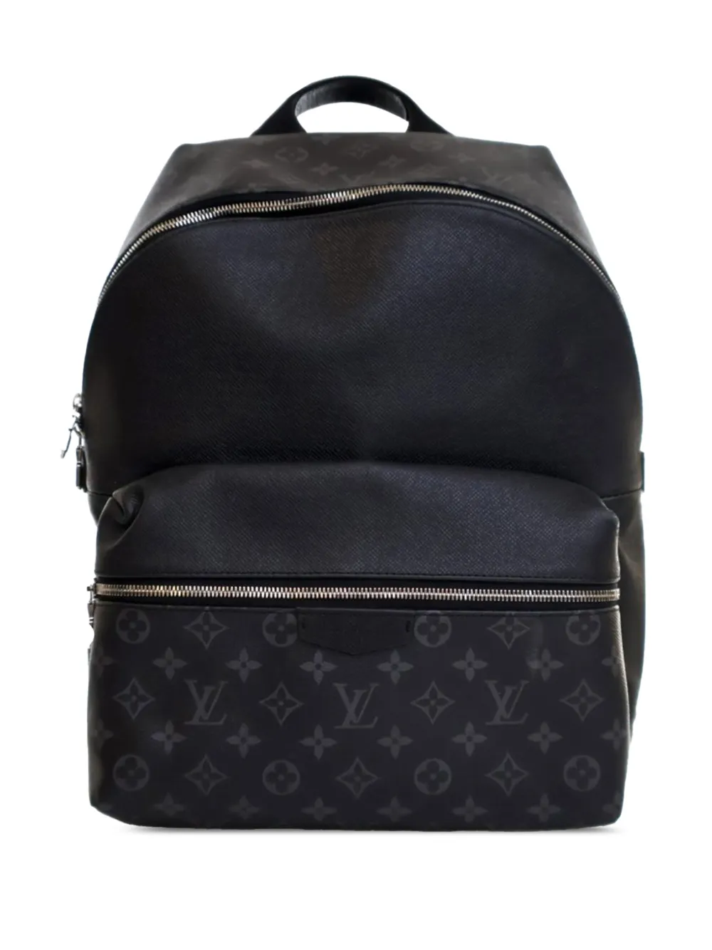 Pre-owned Louis Vuitton 2019-2025 Taigarama Eclipse Discovery Backpack In Black