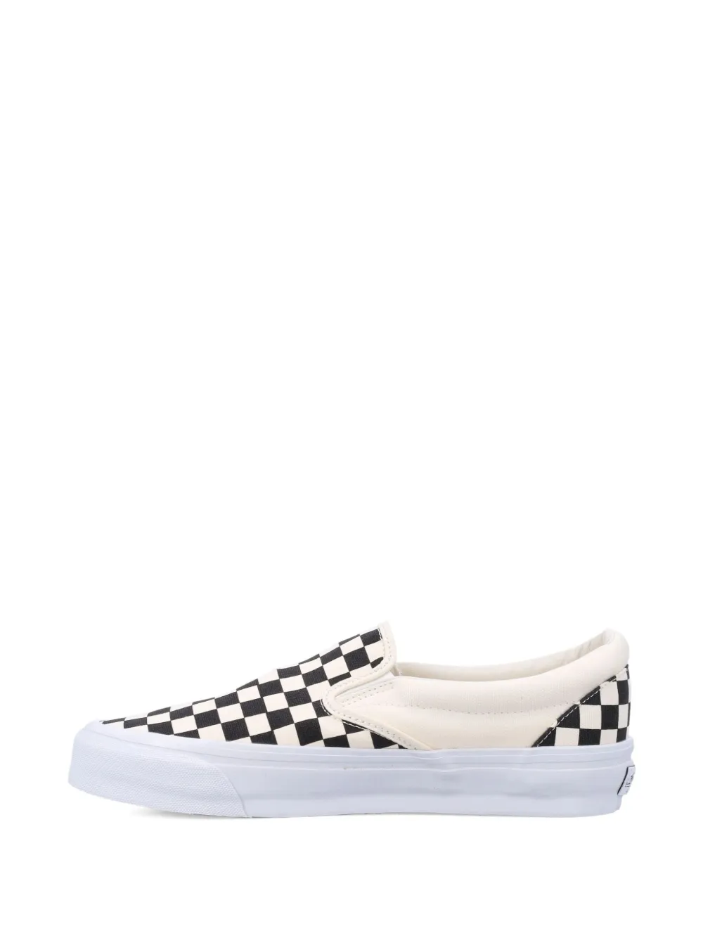Vans Checkerboard Sneakers In White