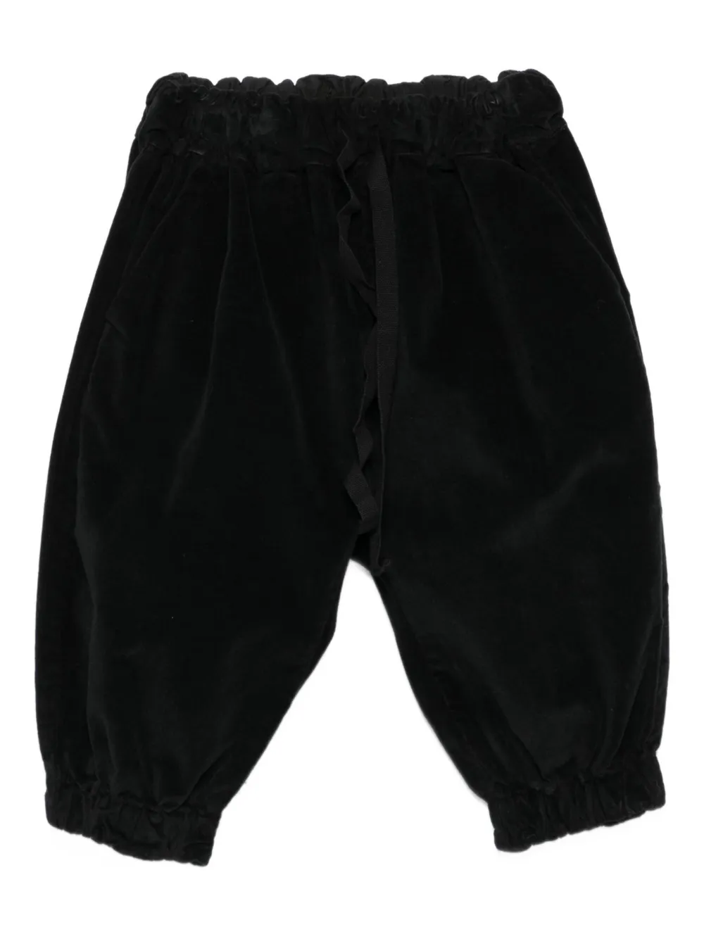 Album Di Famiglia Kids drawstring trousers | Black | Image 1