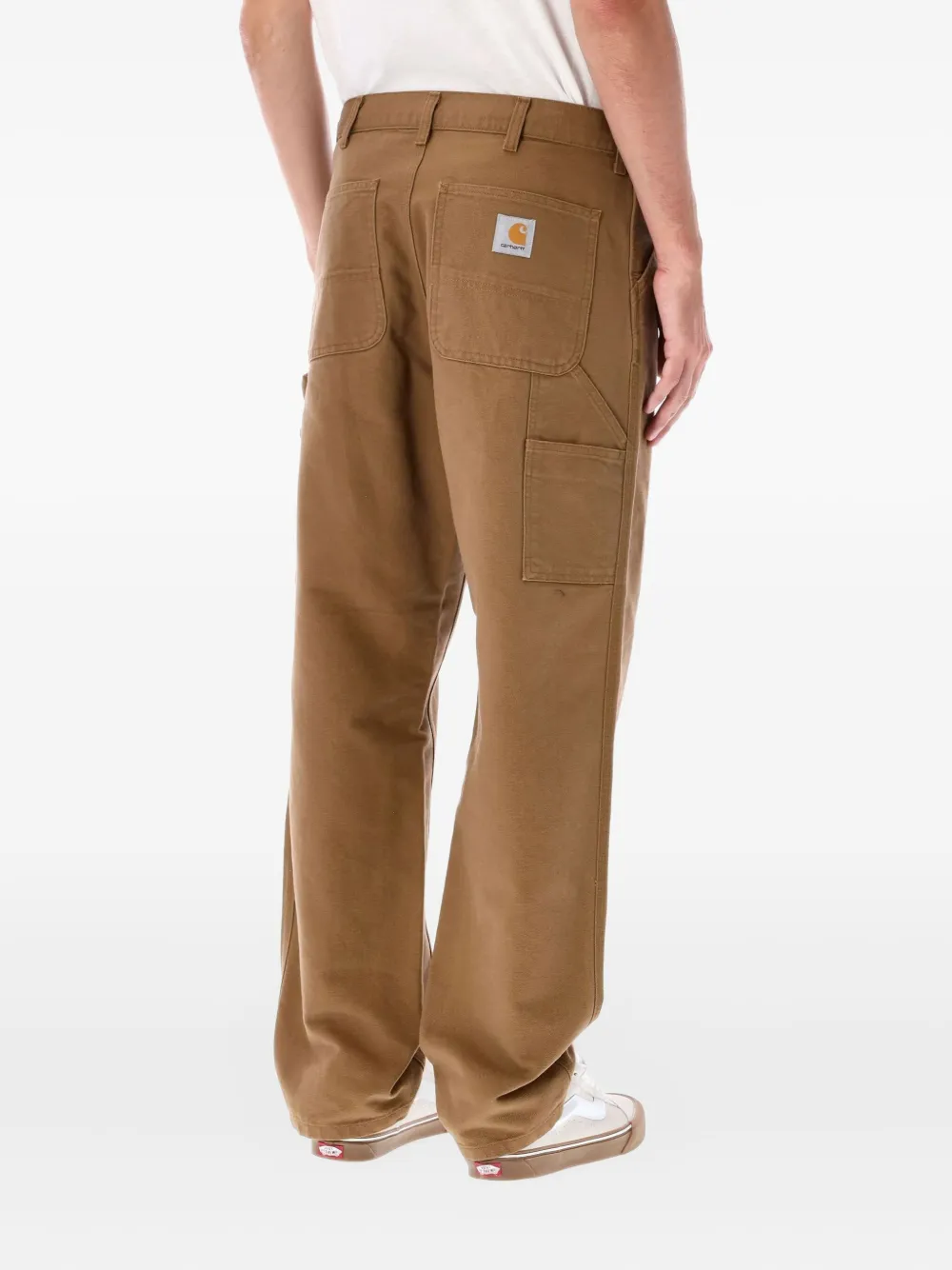 Carhartt WIP Broek met opgestikte zak - Bruin