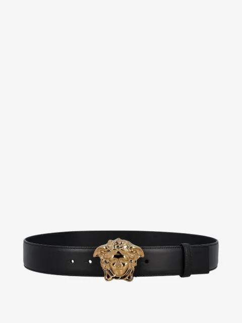 Versace La Medusa leather belt