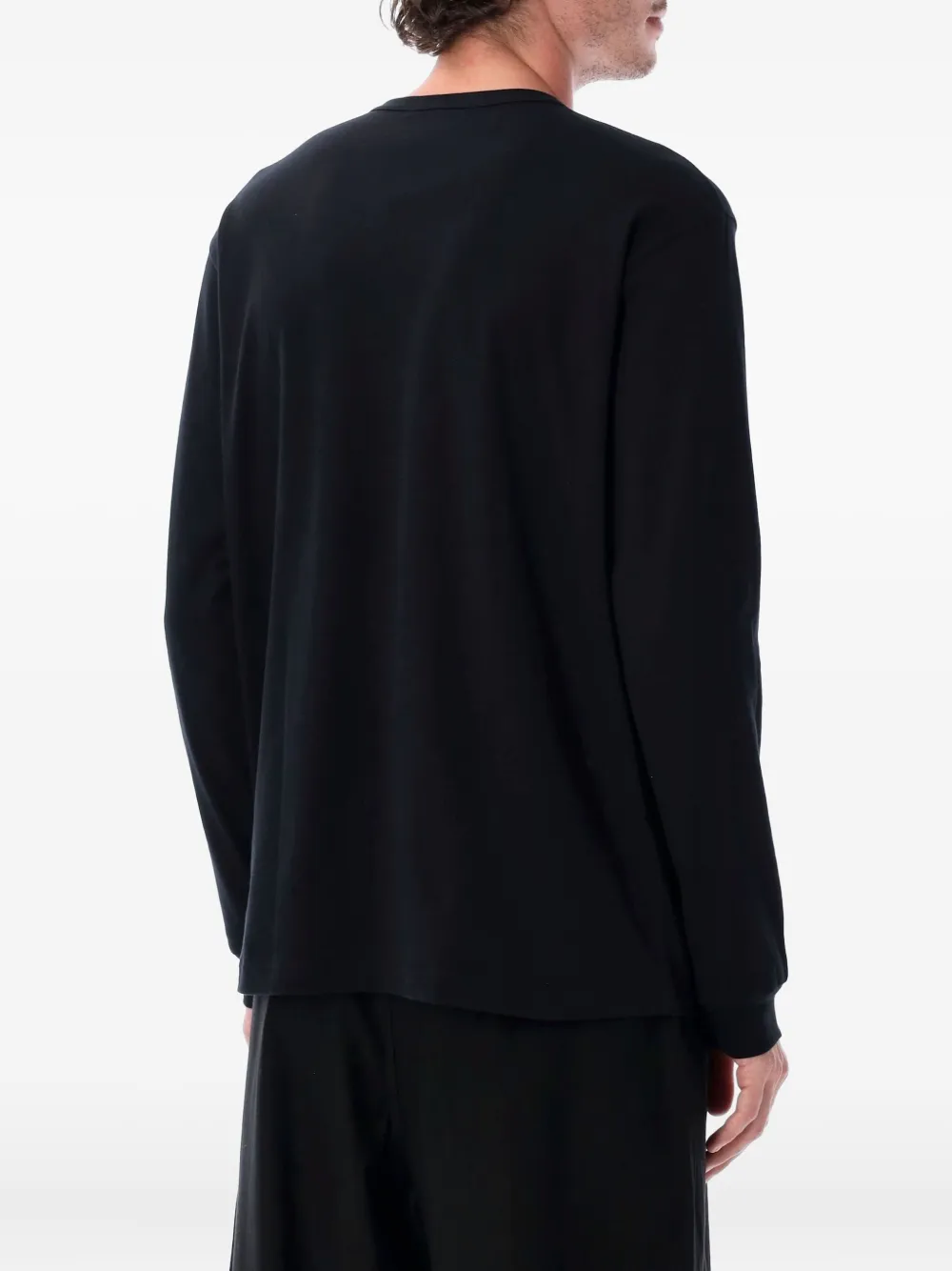 Comme des Garçons Homme pocket long-sleeve t-shirt - Zwart