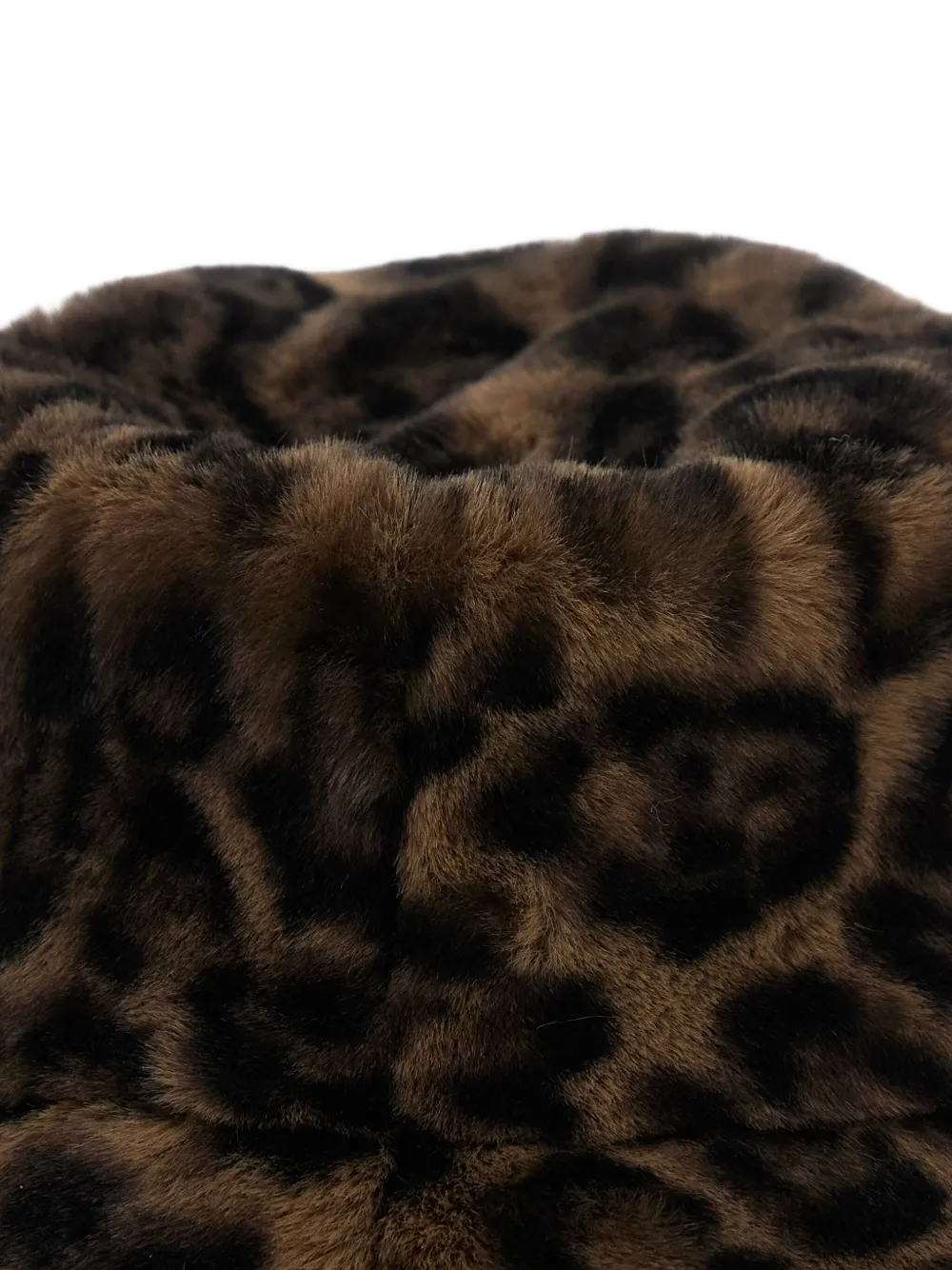 Apparis Amara Leopard-print Bucket Hat In Brown