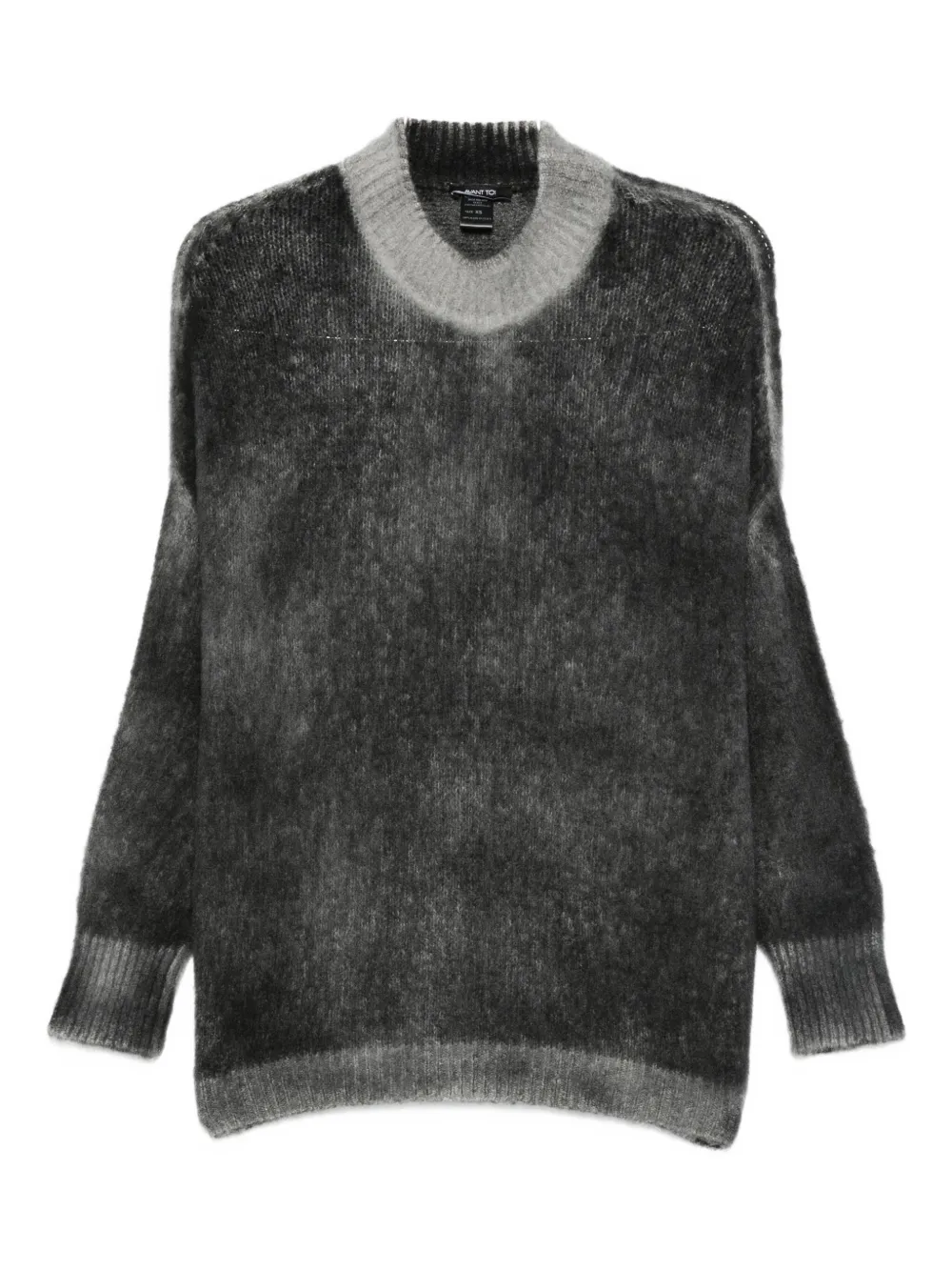 Avant Toi Brushed-effect Jumper In Gray