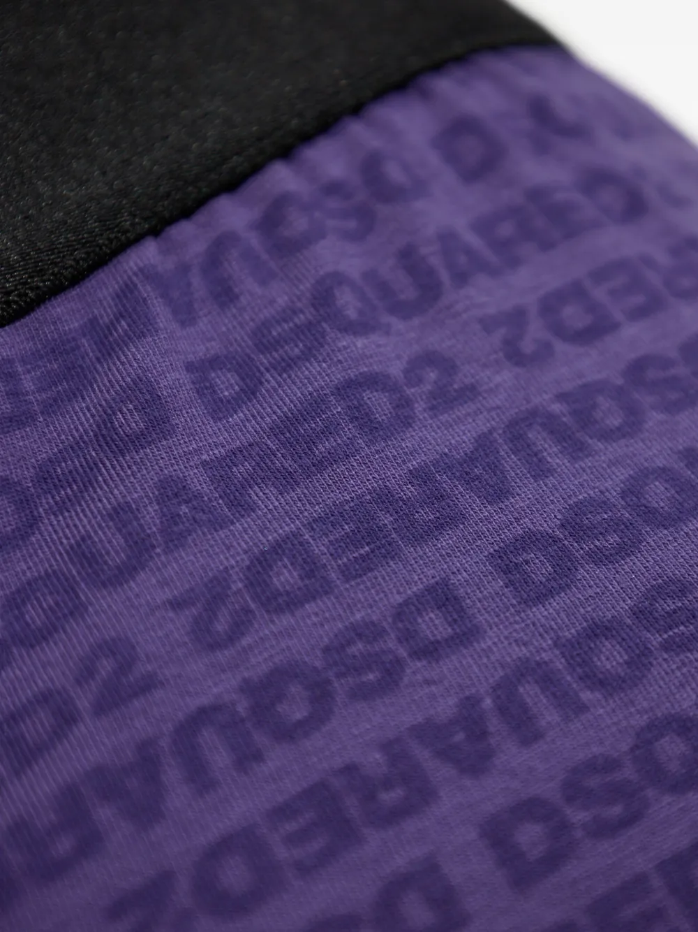 Dsquared2 Logo-pattern Boxers In Purple